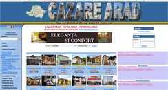 Desktop Screenshot of cazarearad.ro